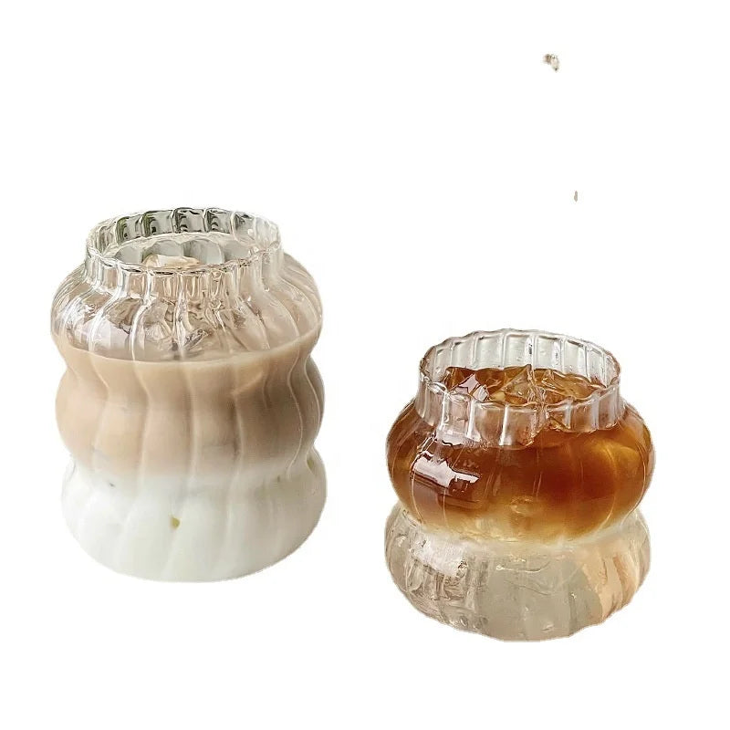 Tasse en Verre Isolé pour Café et Lait JJ-DCB-085