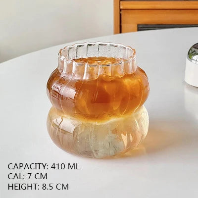 Tasse en Verre Isolé pour Café et Lait JJ-DCB-085