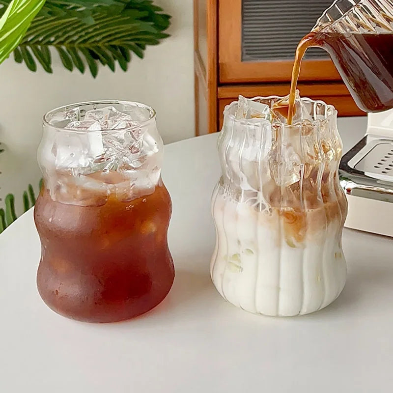 Tasse en Verre Isolé pour Café et Lait JJ-DCB-085