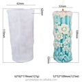 Moule à Bougie Pilier en Silicone Fleur NP2406044