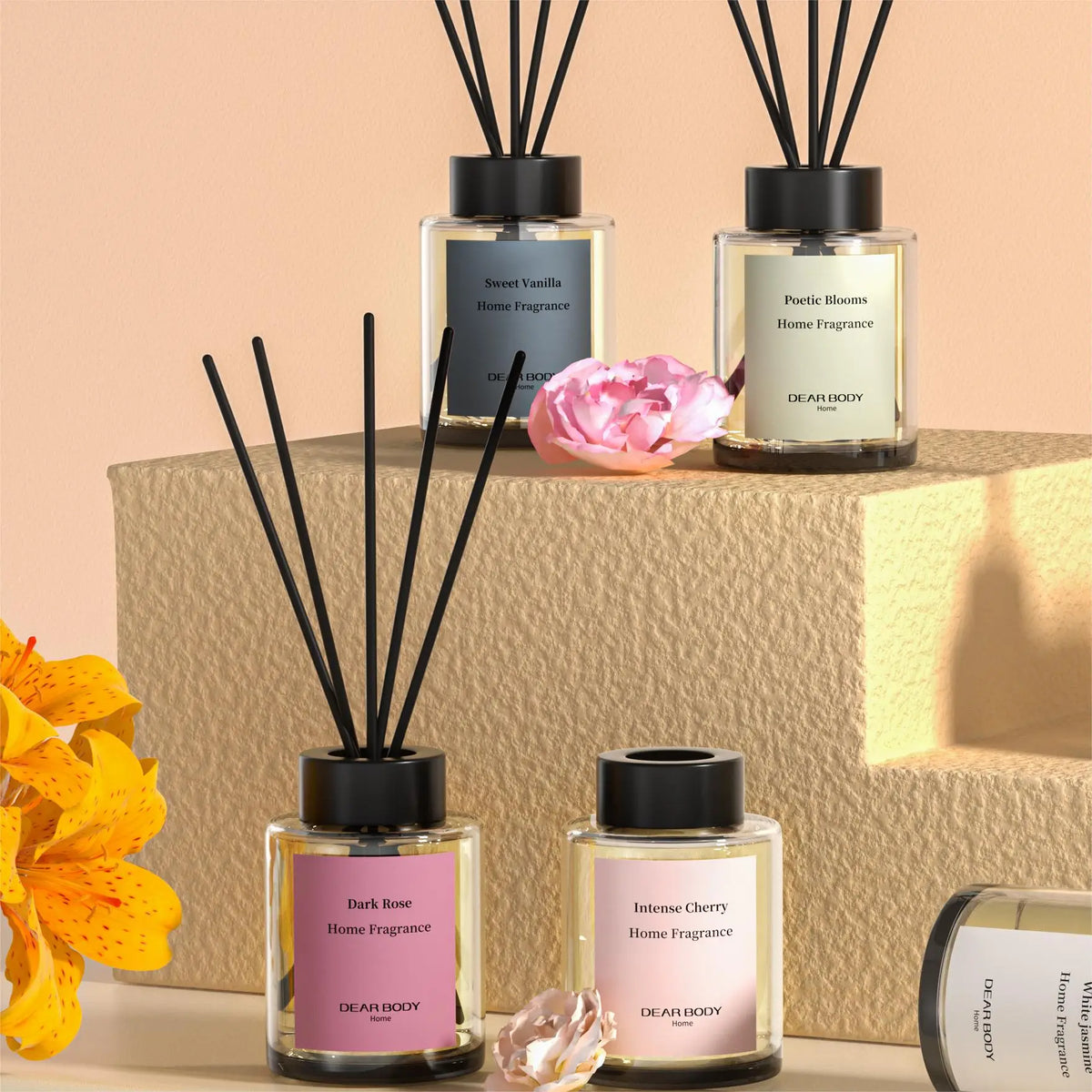 Diffuseur de Parfum à Tiges en Verre 200ml DI10379