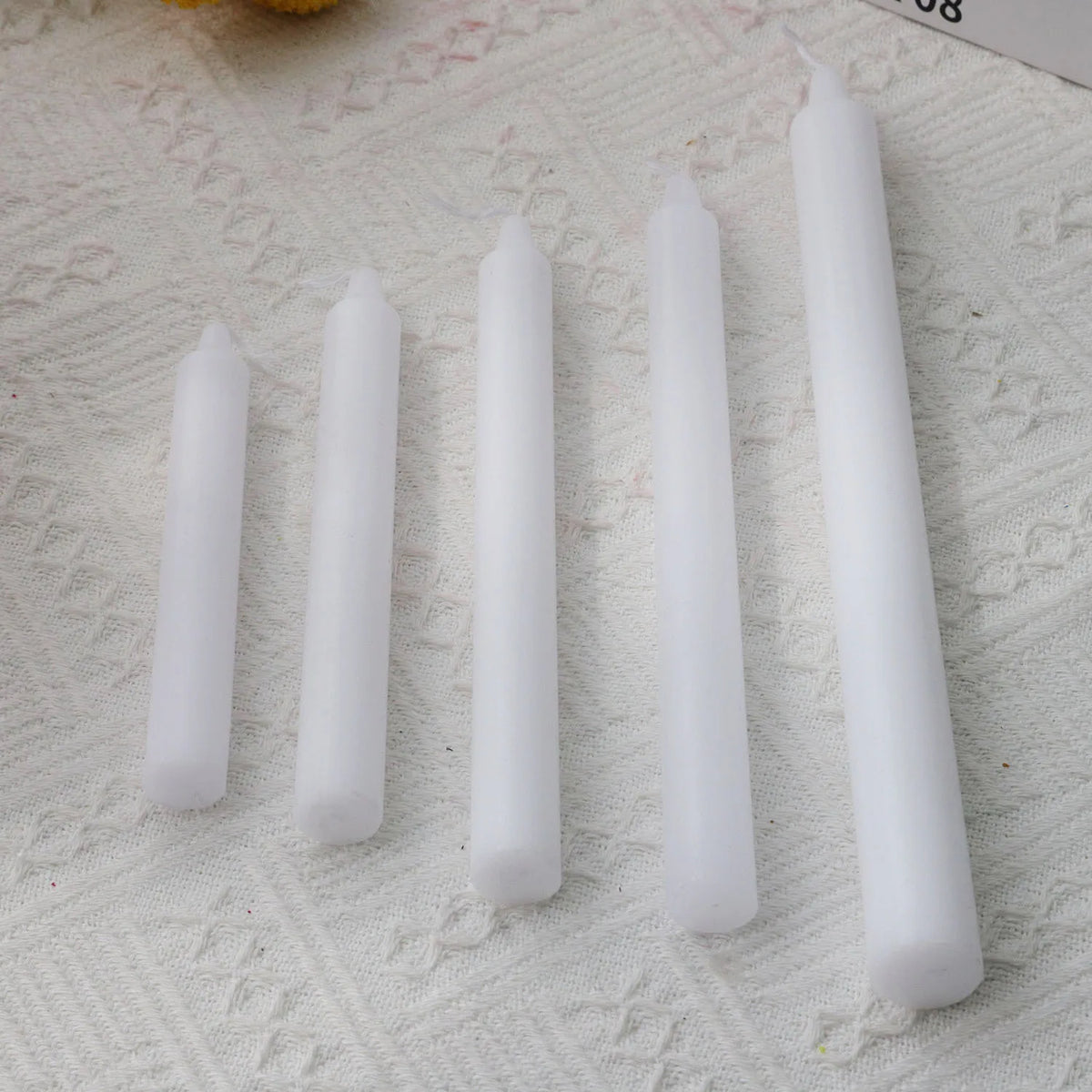 Bougie en Cire de Paraffine Blanche AY-S-21