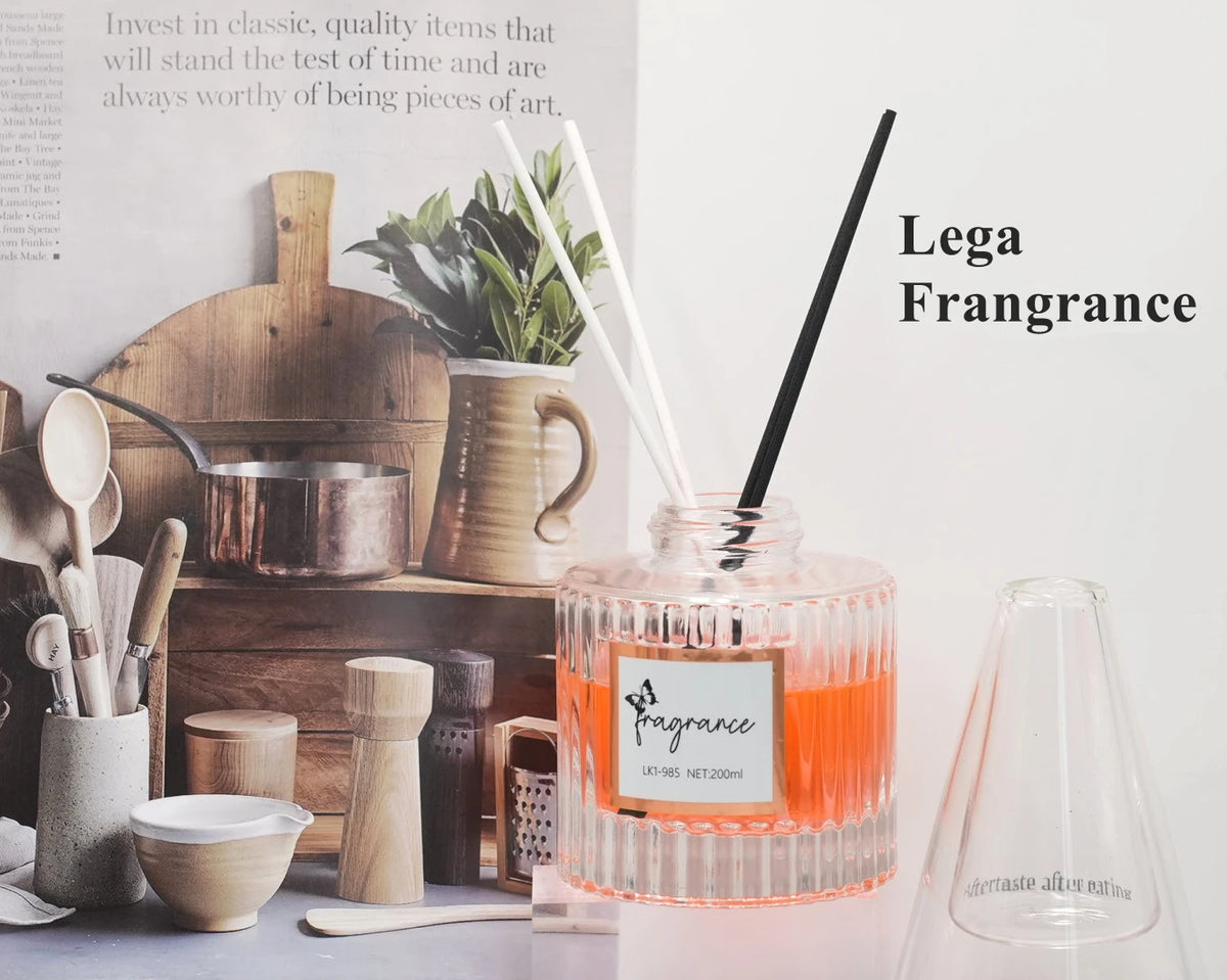 Bouteille de Diffuseur de Parfum à Tiges en Verre