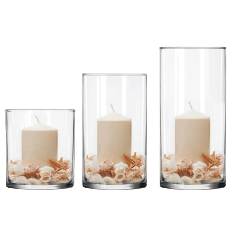 Pot à Bougie en Verre Rond 2917 884 886