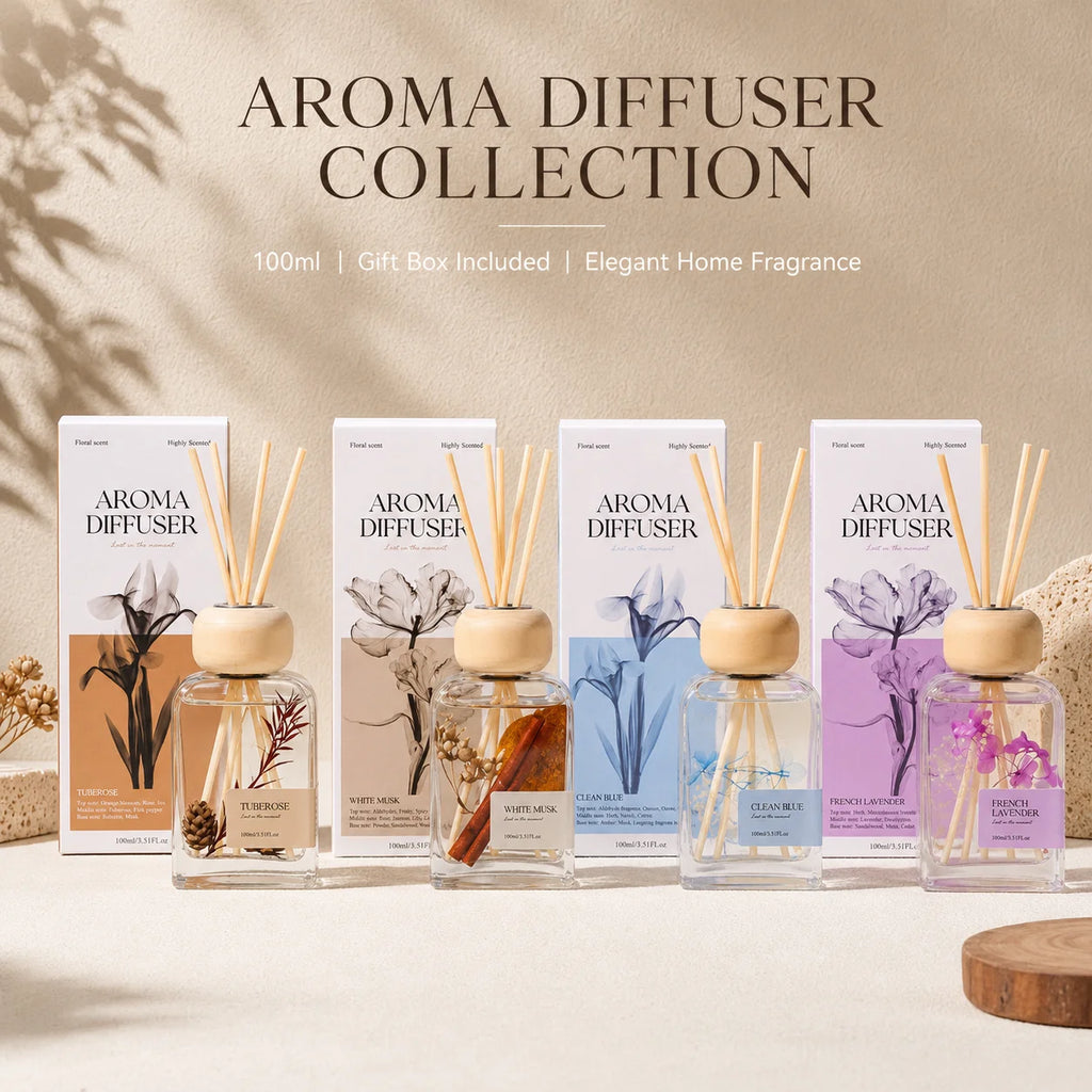 Diffuseur de Parfum à Tiges en Verre 100ml