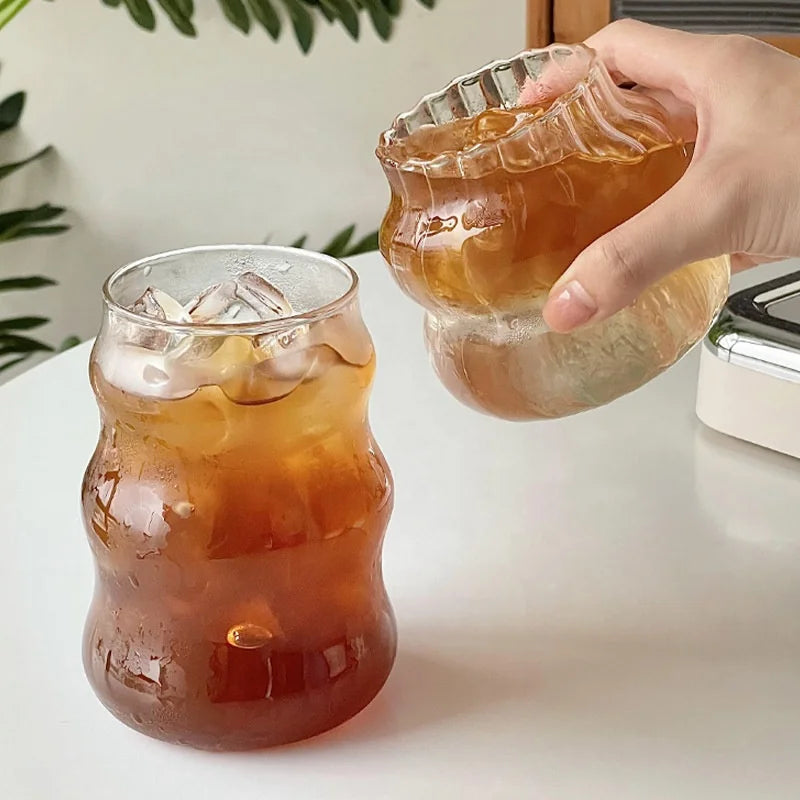 Tasse en Verre Isolé pour Café et Lait JJ-DCB-085