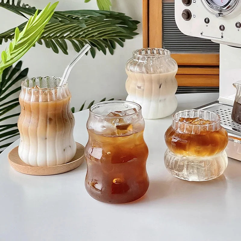 Tasse en Verre Isolé pour Café et Lait JJ-DCB-085