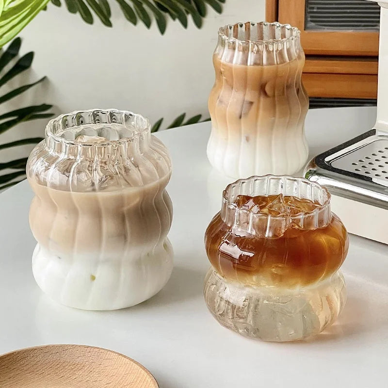 Tasse en Verre Isolé pour Café et Lait JJ-DCB-085