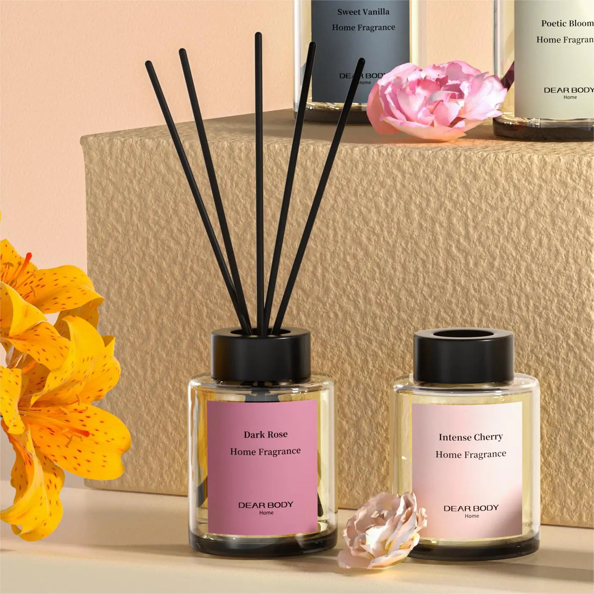 Diffuseur de Parfum à Tiges en Verre 200ml DI10379