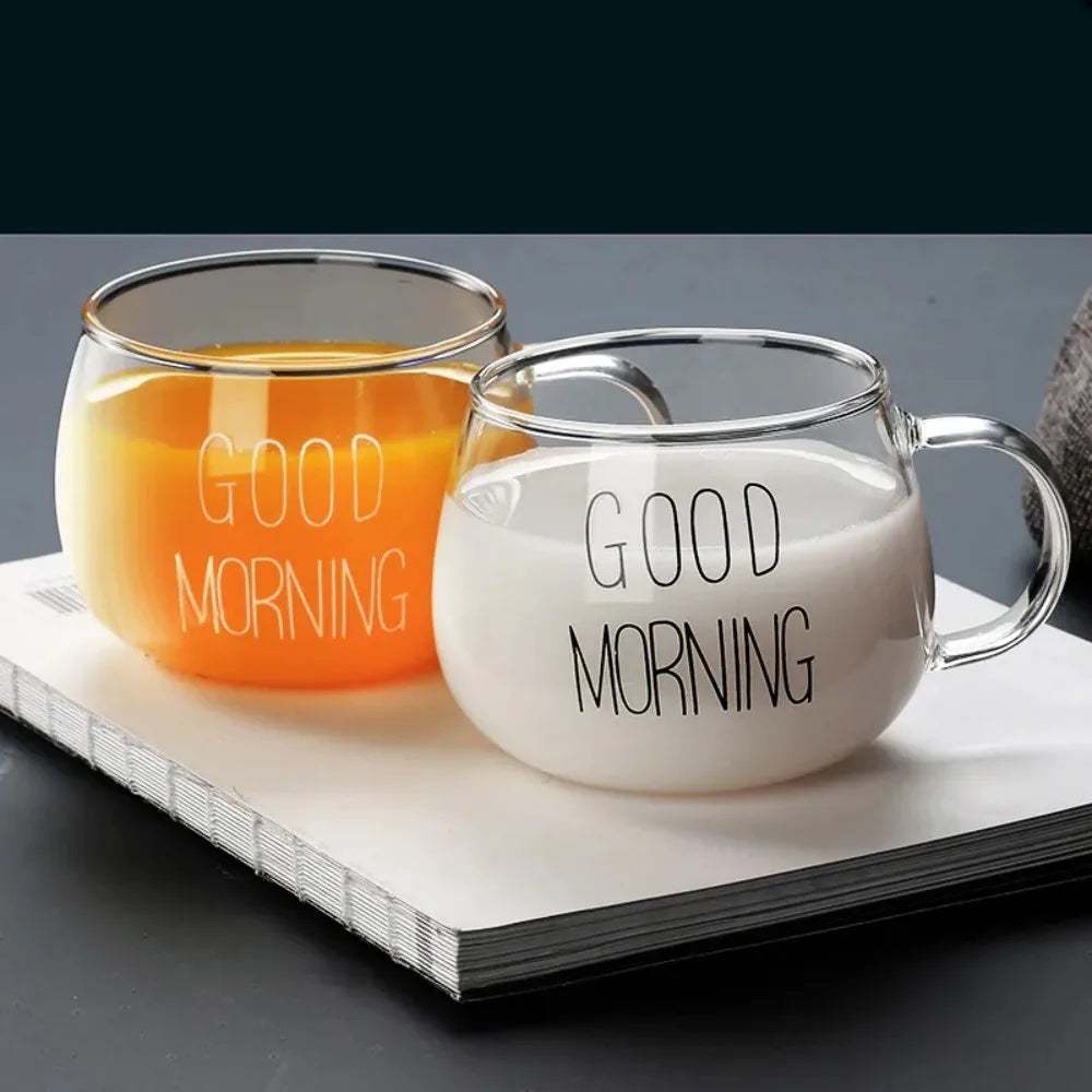 Tasse en Verre à Café et Thé avec Poignée 350 ml