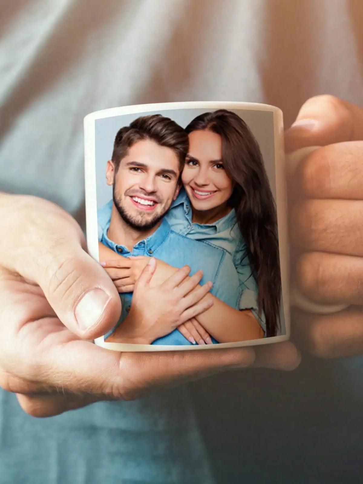 Mug à Café Personnalisé avec Photo en Céramique 325ml