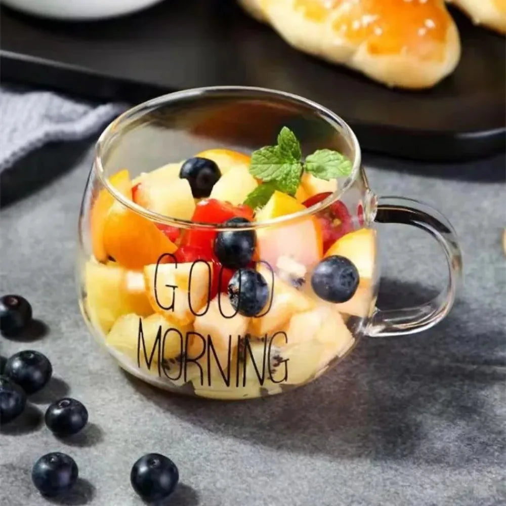 Tasse en Verre à Café et Thé avec Poignée 350 ml