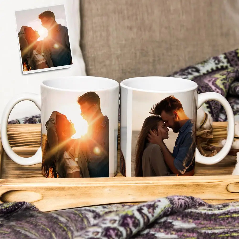 Mug à Café Personnalisé avec Photo en Céramique 325ml